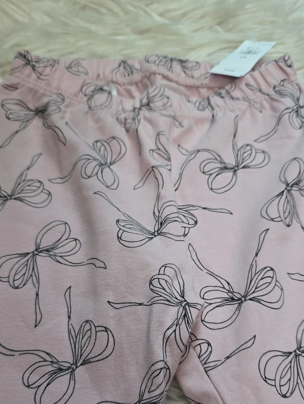 NWT GAP kids Bow Leggings - S Or 6/7